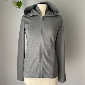 Lululemon women gray hoodie zip up jacket size 6